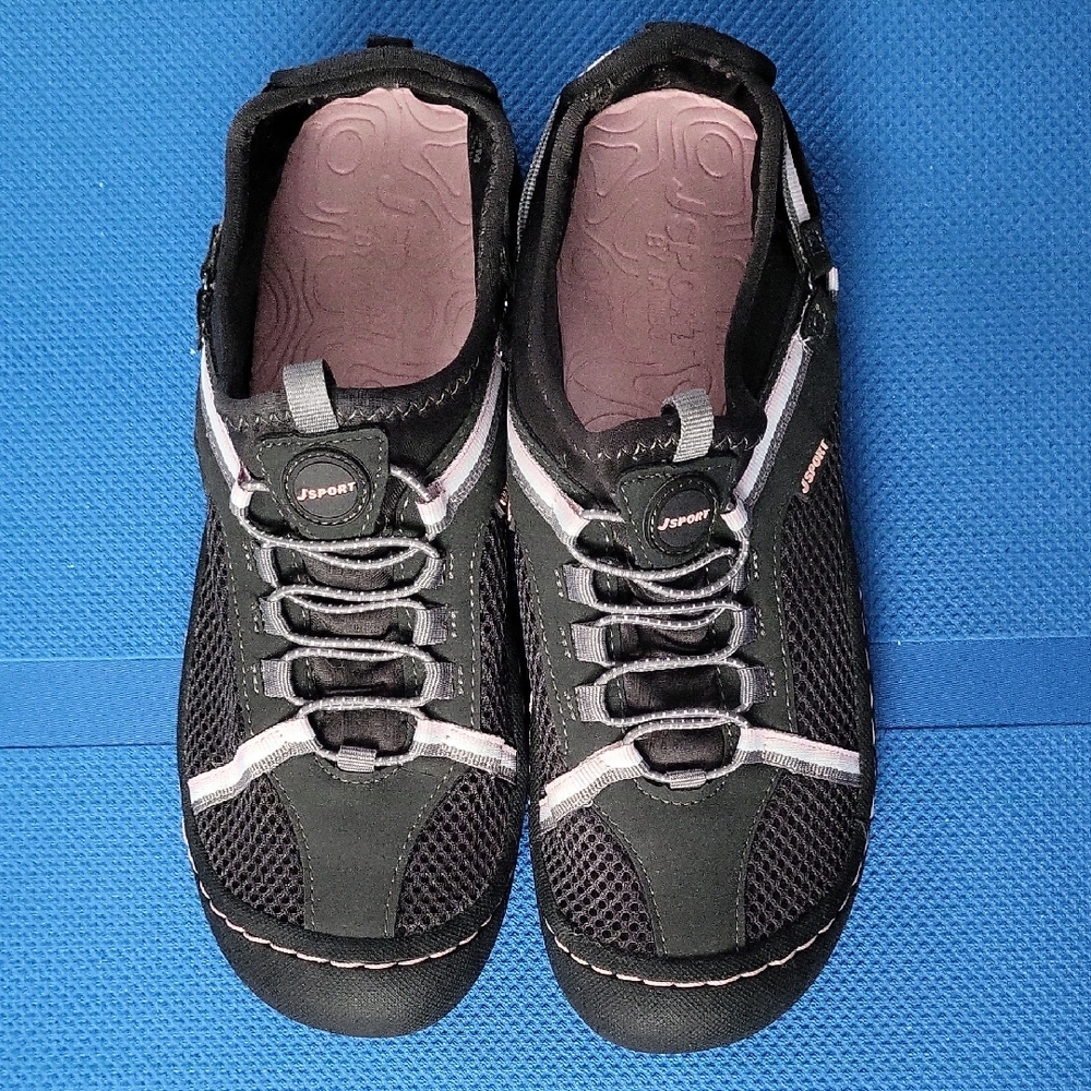 JSPORT Tahoe Max Women's Water-ready Slip-on Sneakers In Charcoal Grey